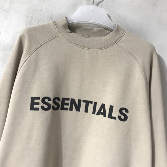 Fear of God Khaki Crew Neck Sweatshirt - Picture 5 of 6